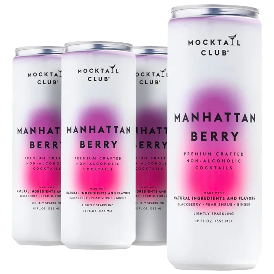 Mocktail Club Manhattan Berry 12oz Can