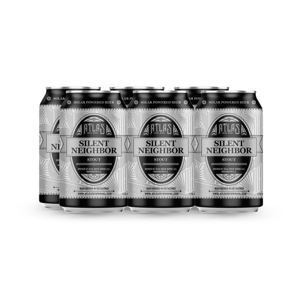 Atlas Silent Neighbor Stout 6pk Cans