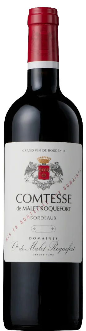 Comtesse de Malet Roquefort Bordeaux Rouge 2021