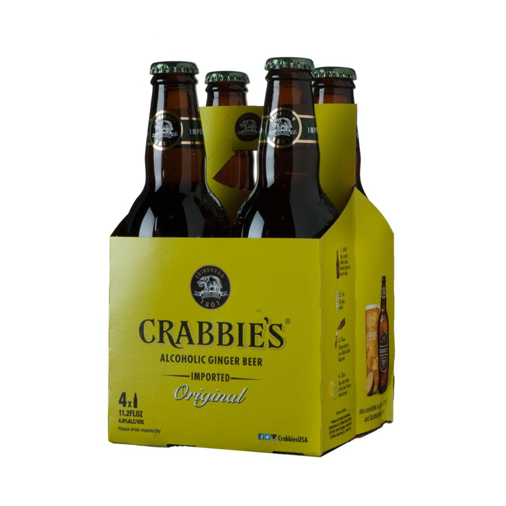 Crabbie's Ginger Beer 4pk Bottles