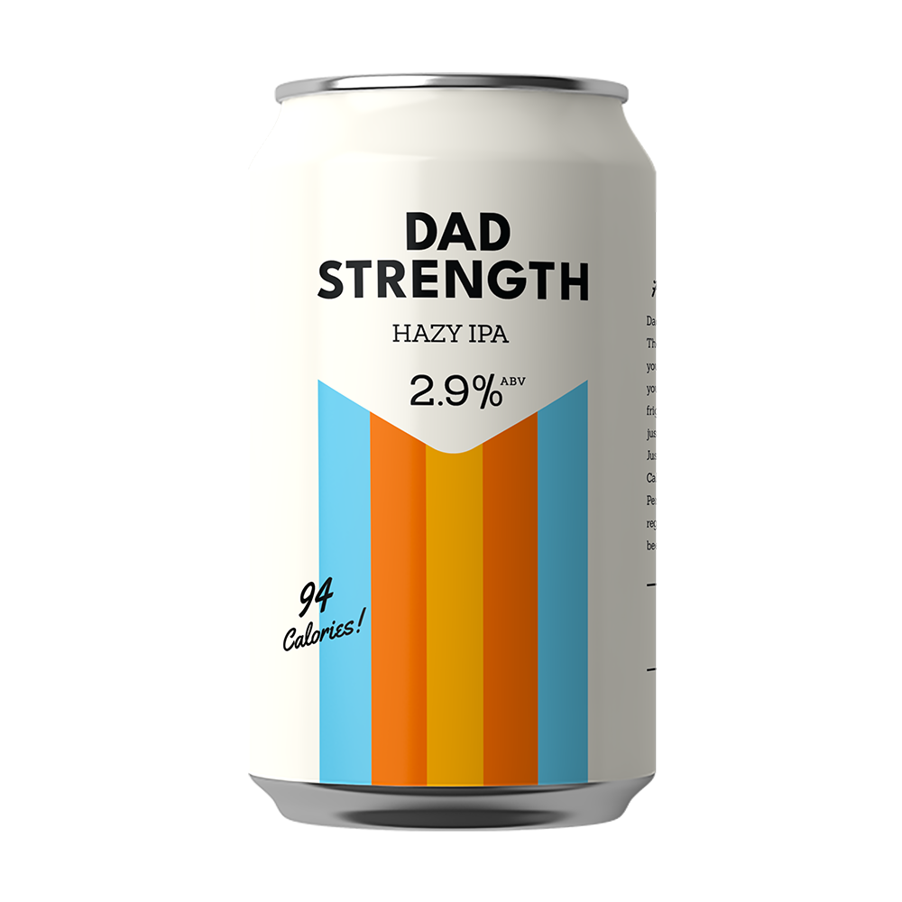Dad Strength Hazy IPA 6pk Cans bottle