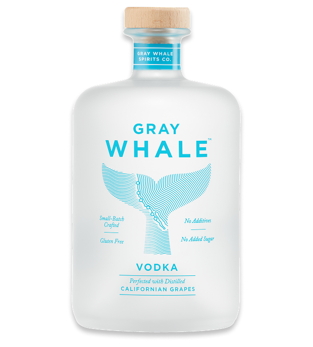 Gray Whale Vodka 750ml bottle