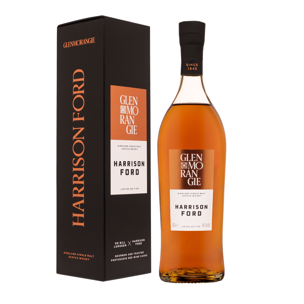 Glenmorangie "Harrison Ford" Limited Edition Scotch 700ml bottle