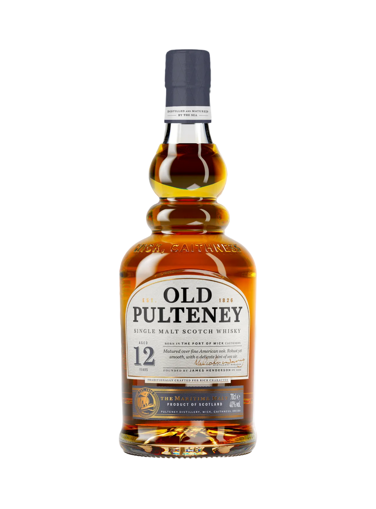 Old Pulteney 12yr Single Malt Scotch 750ml bottle