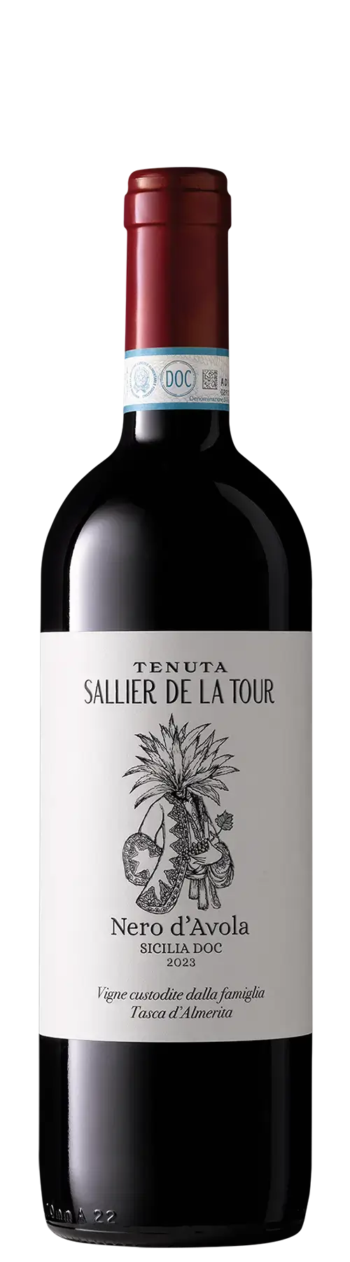 Tenuta Sallier de la Tour Nero d’Avola 2023 bottle