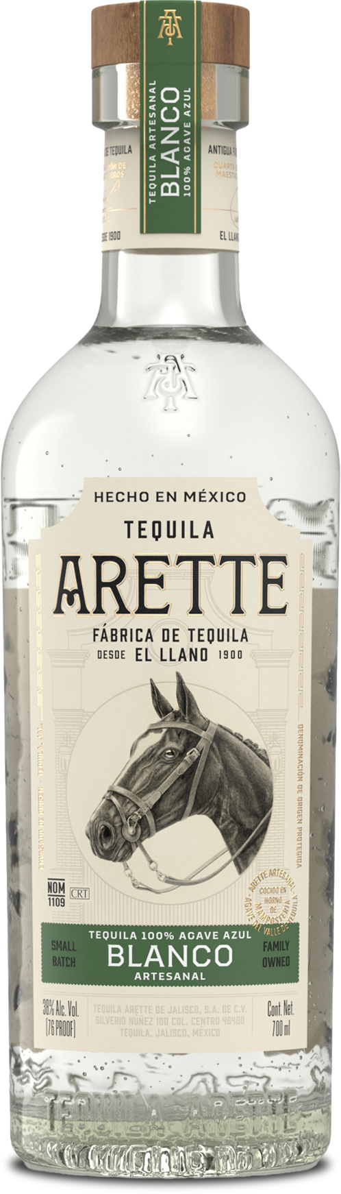 Arette Blanco Tequila 700ml bottle