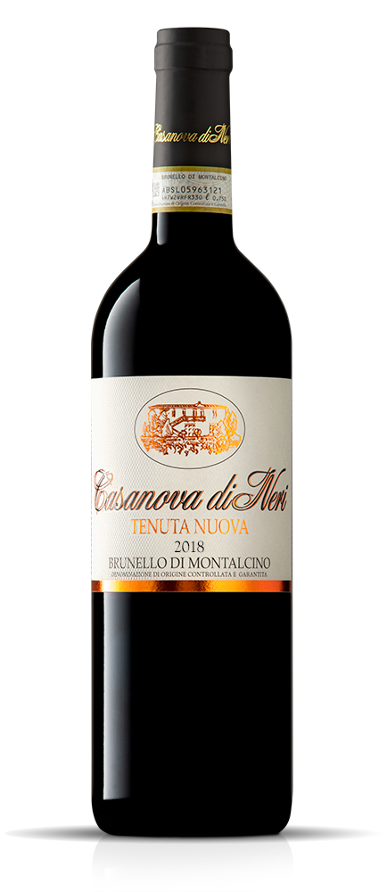 Casanova di Neri "Tenuta Nuova" Brunello di Montalcino 2018 bottle