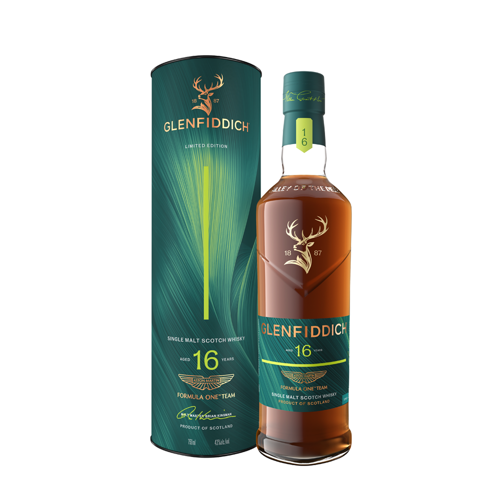Glenfiddich 16yr Aston Martin F1 2026 Release 750ml bottle