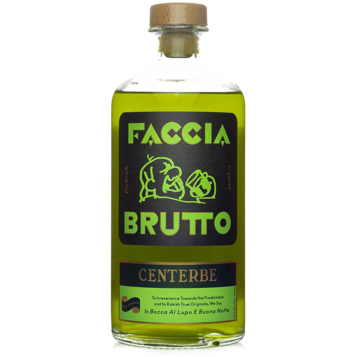 Faccia Brutto Centerbe Liqueur 750ml