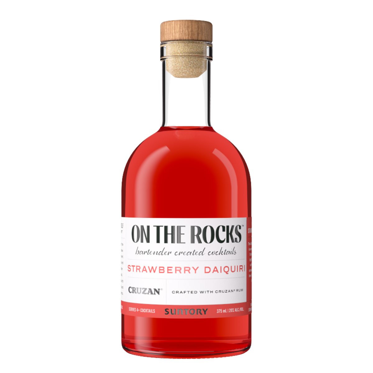 On The Rocks Strawberry Daiquiri 375ml bottle