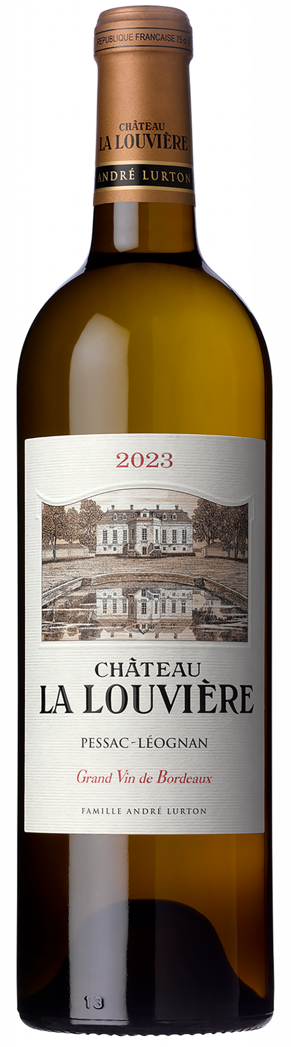 Chateau La Louviere Blanc Pessac-Leognan 2019 bottle