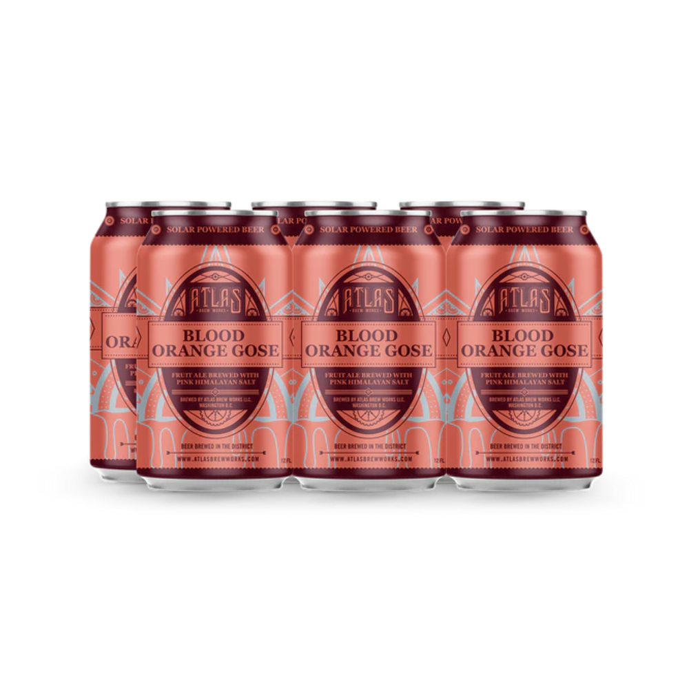 Atlas Blood Orange Gose 6pk Cans