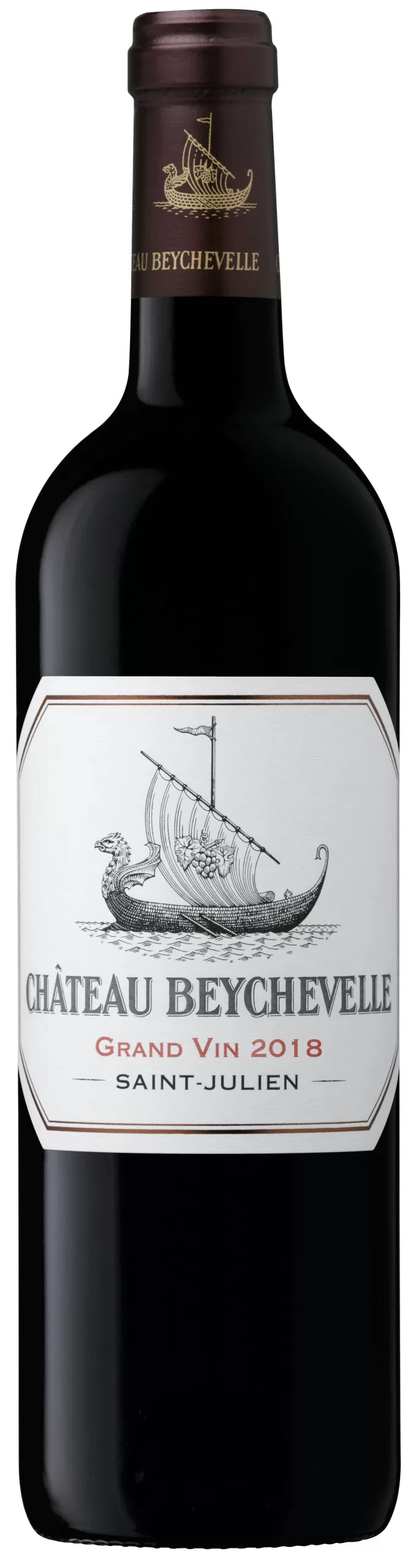 Chateau Beychevelle Saint Julien 2018 bottle
