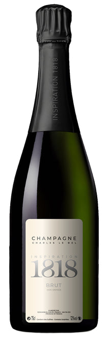 Champagne Charles Le Bel "Inspiration 1818" Brut NV 750ml bottle