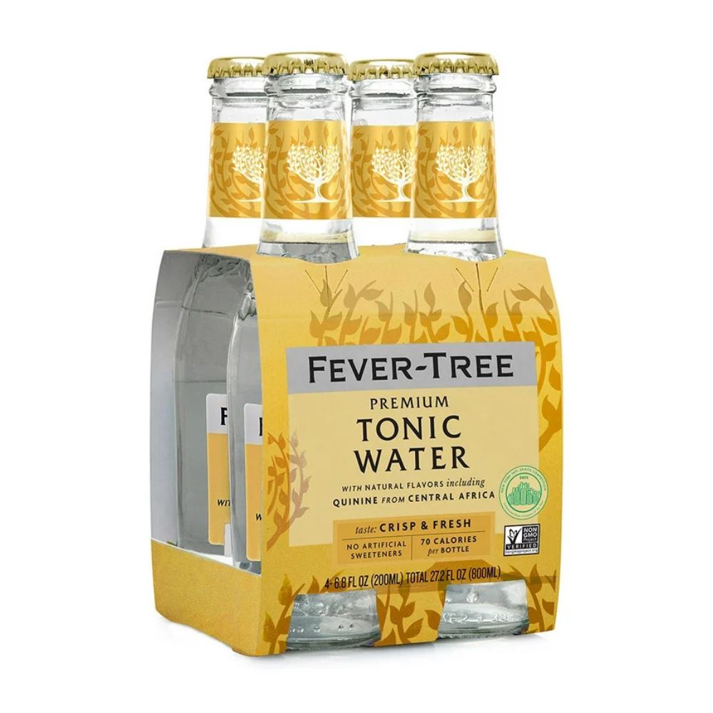 FEVER TREE DIET TONIC WATER 4PK BOTTLES
