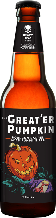 Heavy Seas "Great'er Pumpkin" Bourbon Barrel Aged Ale 6pk Bottles bottle