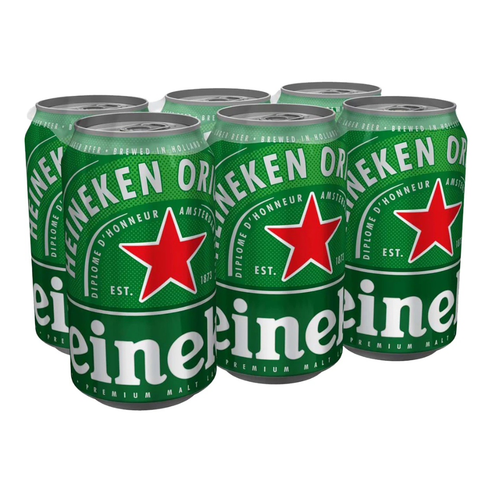 Heineken 6pk Cans