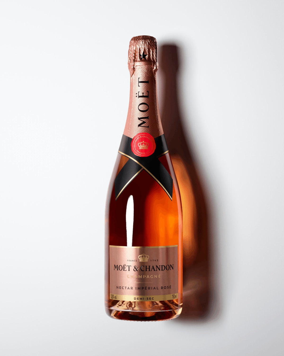 Moet & Chandon Nectar Imperial Rose 750ml bottle