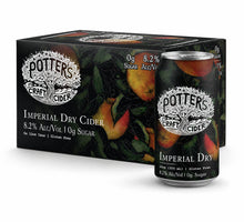 Potter's Imperial Dry Cider 6pk Cans bottle
