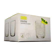 True Rocks Cocktail Glasses 4pk