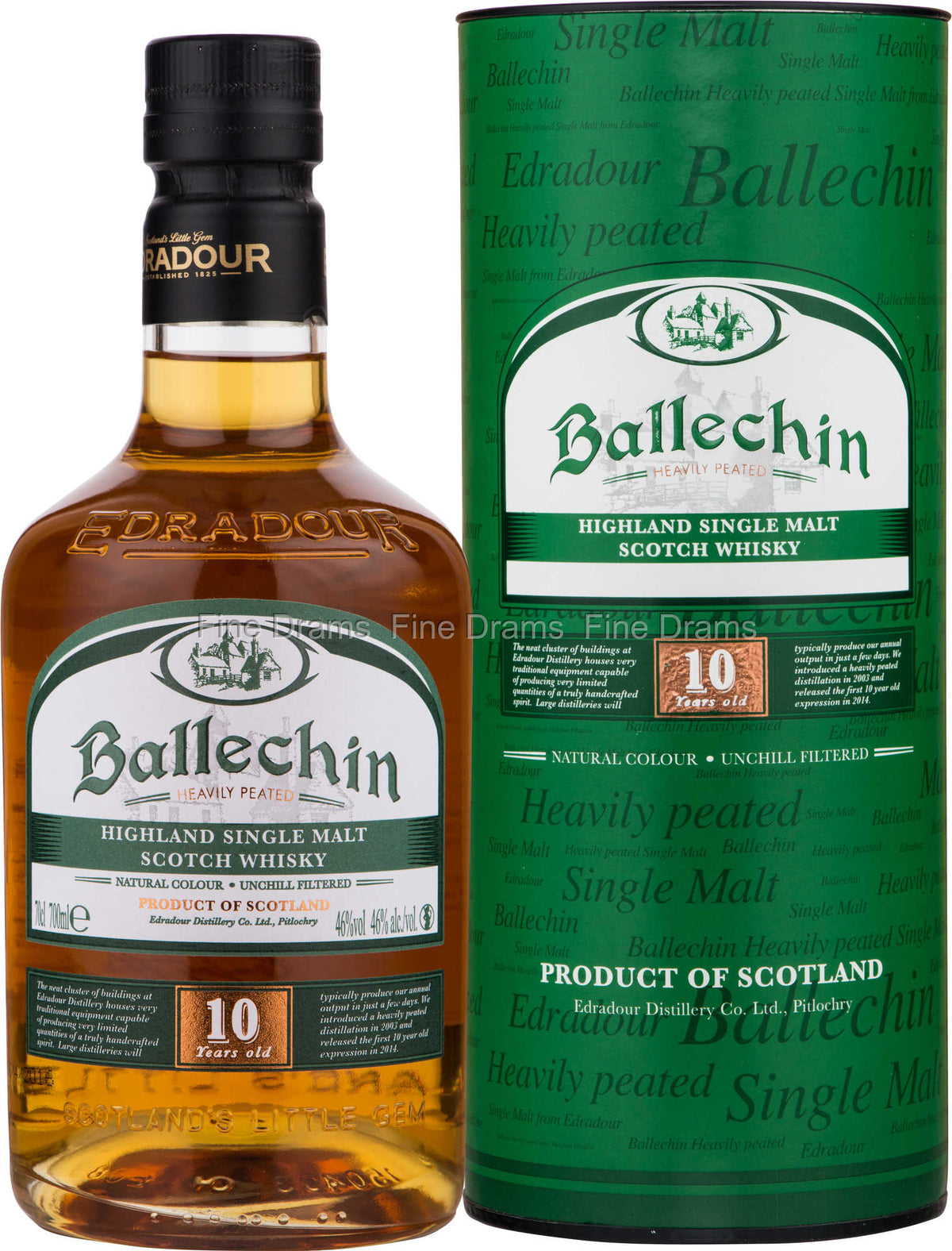 Ballechin 10yr Highland Scotch 750ml