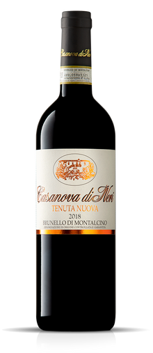 Casanova di Neri "Tenuta Nuova" Brunello di Montalcino 2018 bottle