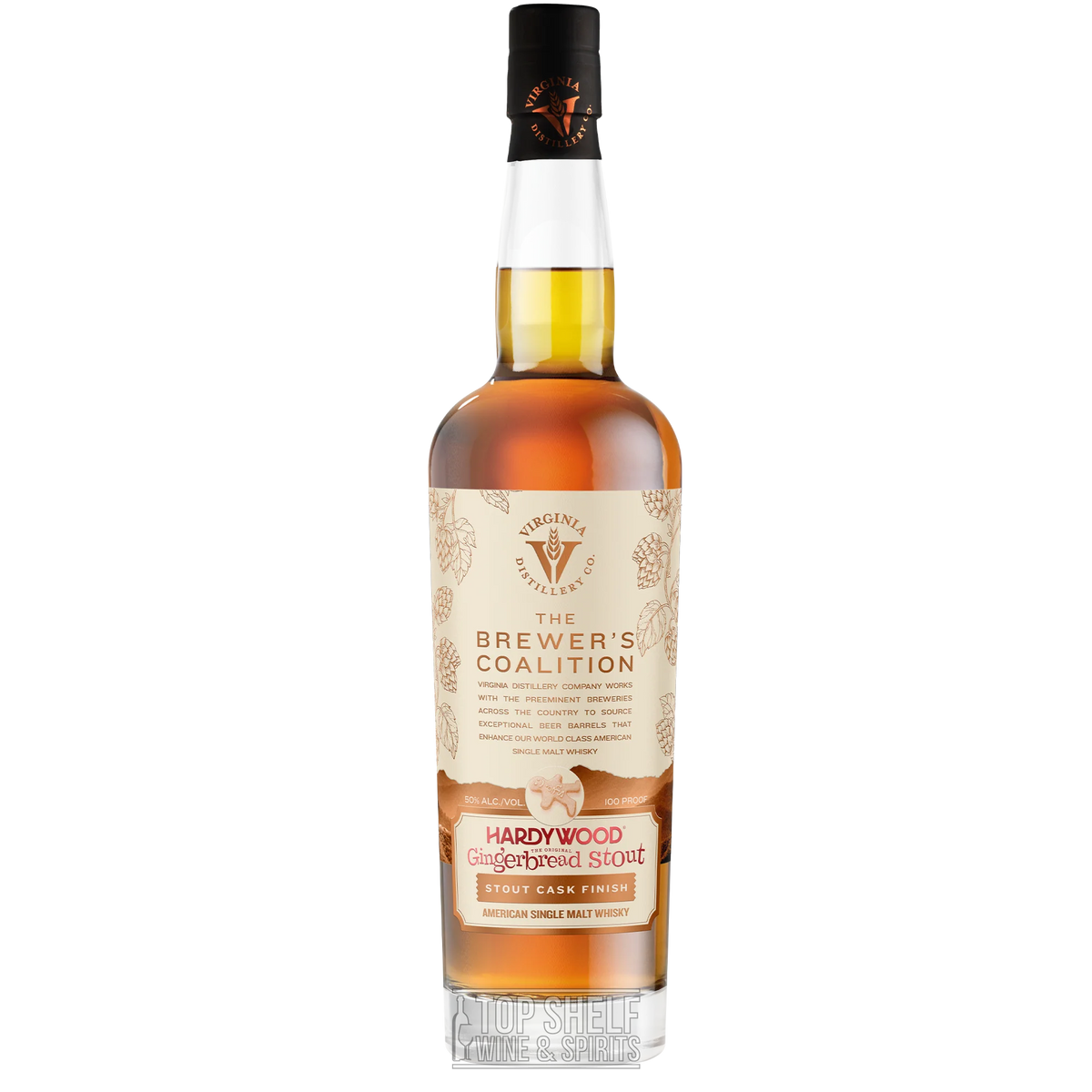 Virginia Distillery Hardywood Gingerbread Stout Cask Single Malt 750ml
