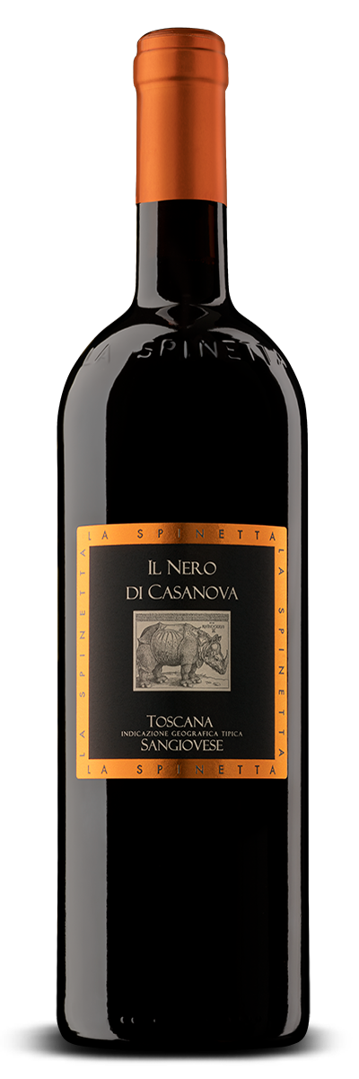 La Spinetta "Il Nero di Casanova" Toscana Sangiovese 2021 bottle