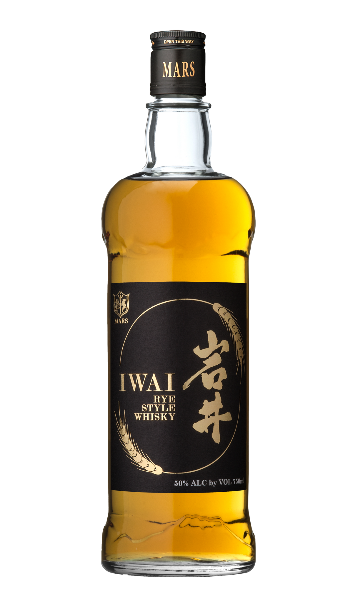 Shinshu Mars Iwai Whisky Rye Style 750ml bottle